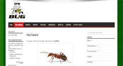 Desktop Screenshot of dfwbug.com